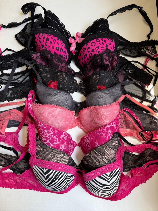 Victoria's Secret Other - Victoria's Secret / Pink  bras  bundle size 36 B 
Lot of 9